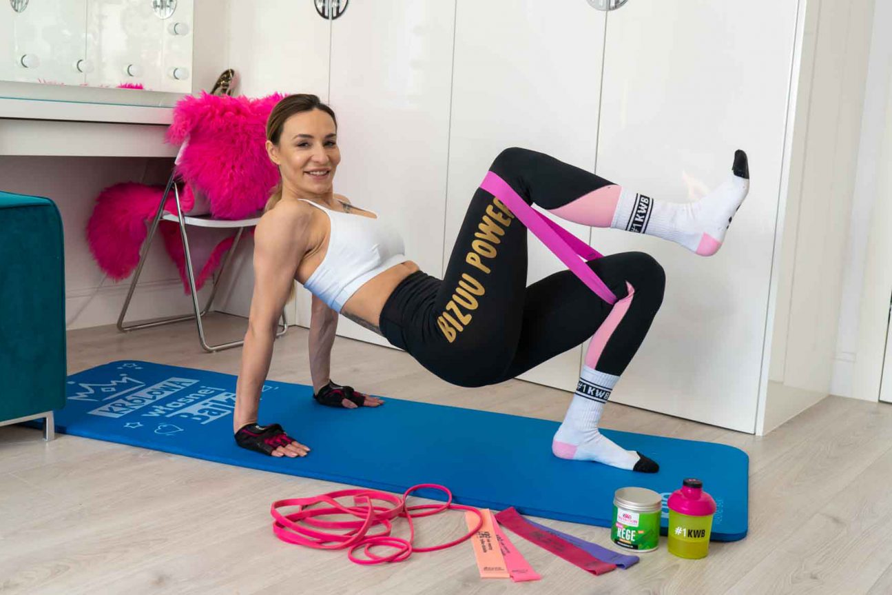 TRENING Z GUMAMI KWB #139 ABS&LEGS BANDS