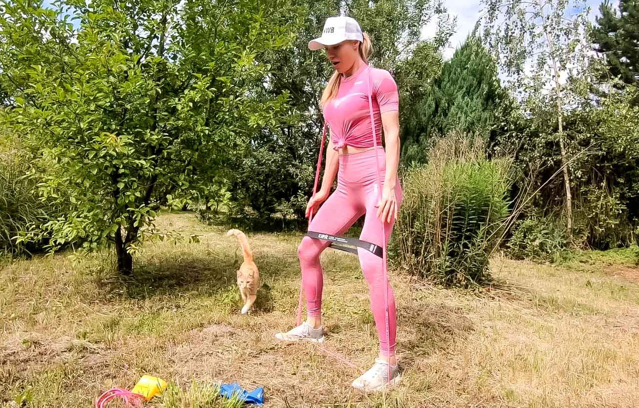 TRENING Z GUMAMI KWB #156 BANDS BODYBUILDING