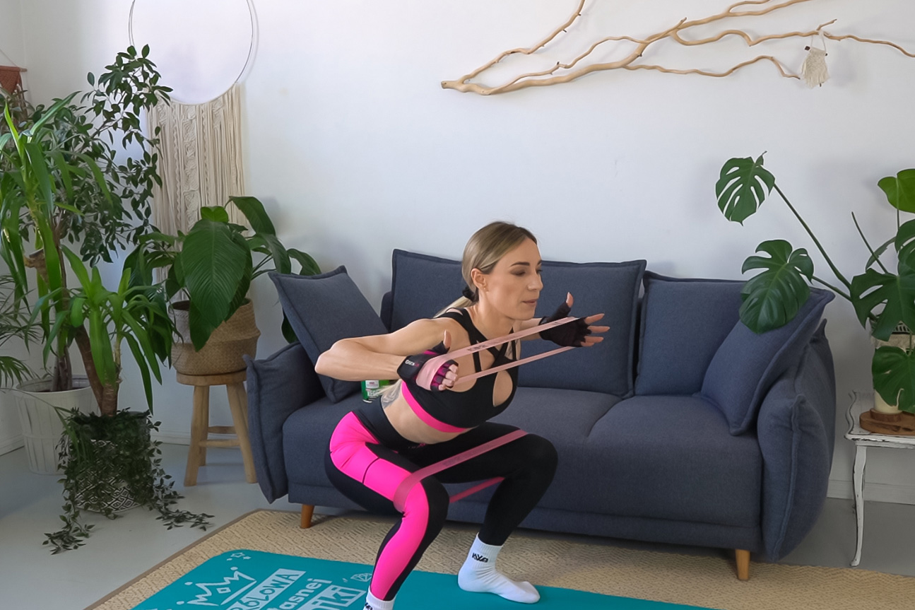 TRENING Z GUMAMI KWB #214 TRENING CAŁEGO CIAŁA