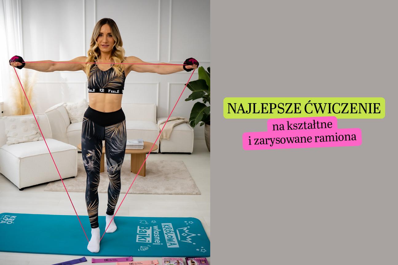 KSZTAŁTNE I ZARYSOWANE RAMIONA – NAJLEPSZE ĆWICZENIE