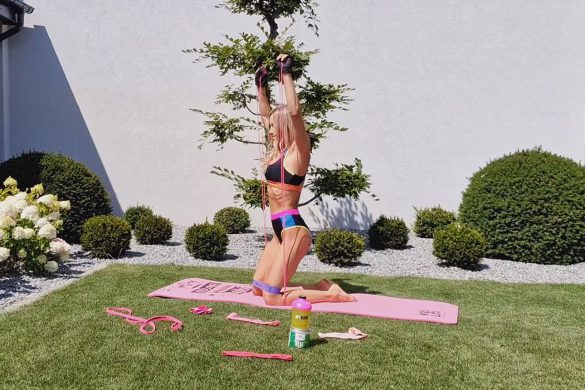 TRENING W BIKINI CAŁE CIAŁO – TRENING Z GUMAMI KWB #256