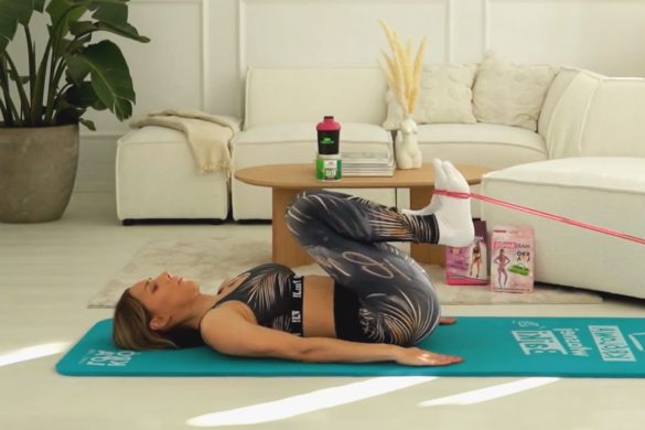 TRENING DÓŁ BRZUCHA W 17 MINUT – TRENING Z GUMAMI KWB #284