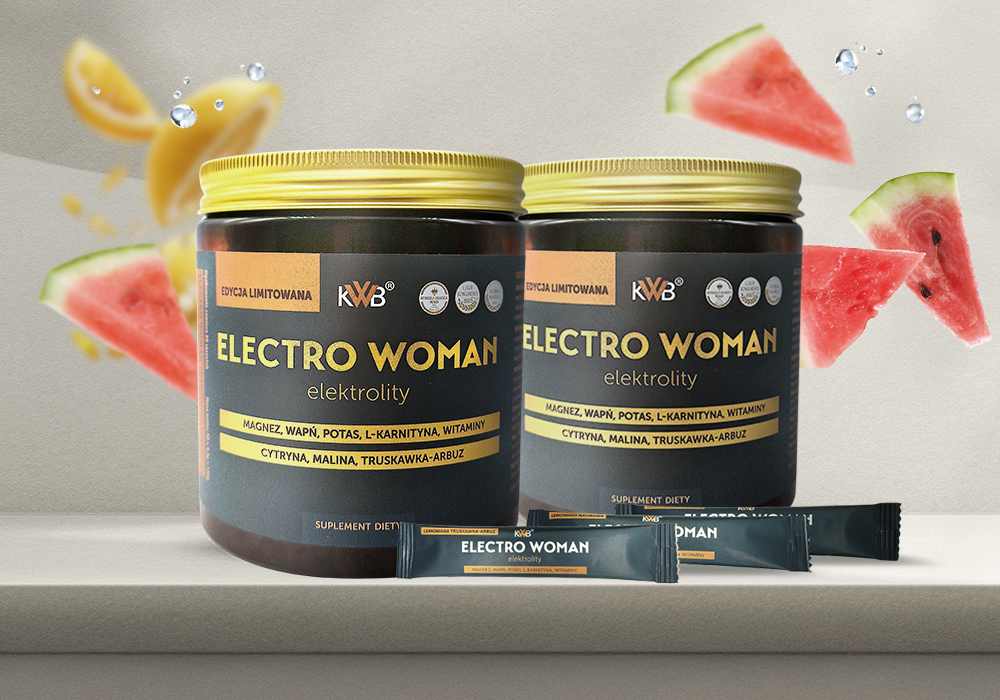 Jak działa KWB Electro Woman? Elektrolity, witaminy i minerały dla Twojej równowagi