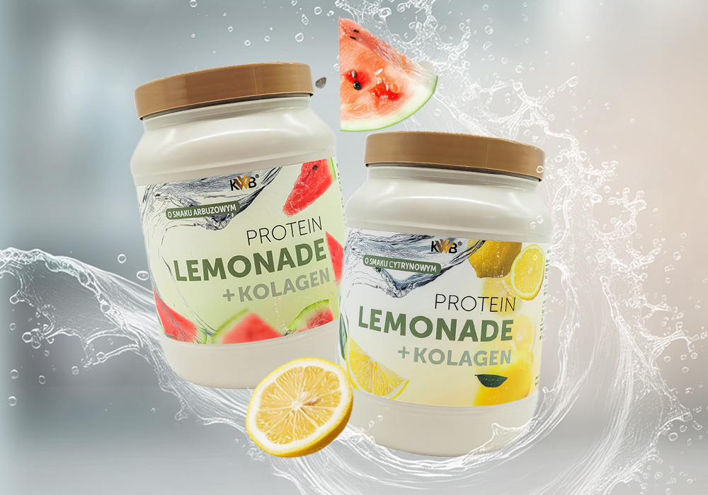 Pierwsza lemoniada proteinowa z kolagenem premium